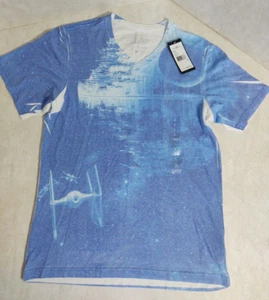 Marc Ecko Star Wars Death Star Adult Small Cut n Sew T-Shirt NWT - Picture 1 of 8