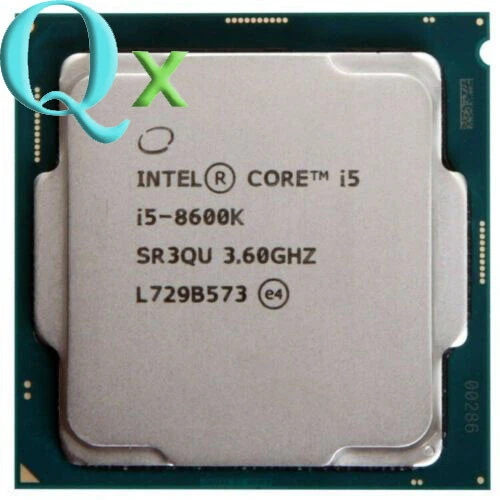 Procesador CPU Intel Core i5 8600K LGA 1151 8.ª generación 3,6 GHz seis núcleos SR3QU Foto 1 de 1