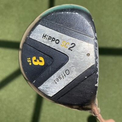 Легкий графитовый стержень HIPPO SC2 OFFSET #3 WOOD 15* Loft хорошее сцепление ~43,5 дюйма - Изображение 1 из 4