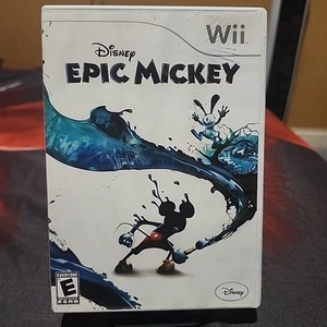 Nintendo Wii Disney Epic Mickey Video Game Rated E Everyone - Picture 1 of 3
