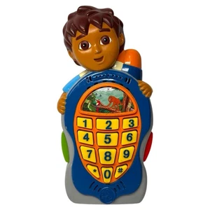 Raro teléfono de rescate Go Diego Go 2007 sabe tu nombre juguete Fisher Price Nick Jr - Imagen 1 de 5