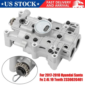 Bomba de aceite del motor para Sonata 2015 2017-18 Hyundai Santa Fe 2,4 L 19 dientes 2333002G401 - Imagen 1 de 12