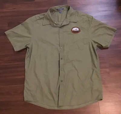 Mt. Rainier Railroad and Logging Museum 2016-2020 button up shirt Adult XL - Image 1 of 4