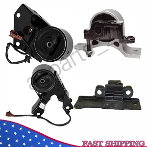 Engine w/ Sensor & Trans Mount Set 4PCS. 2003-2007 for Nissan Murano 3.5L AWD. - Picture 1 of 5