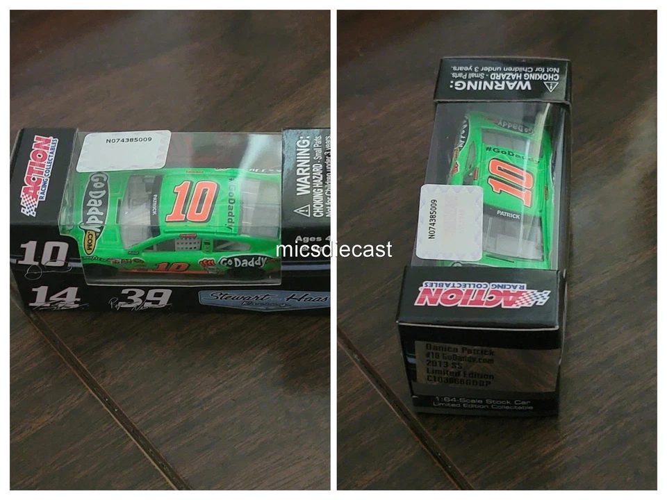 NUEVO Gold Series 2013 Danica Patrick #10 GoDaddy 1:64 acción diecast SHR NUEVO EN CAJA Foto 1 de 3