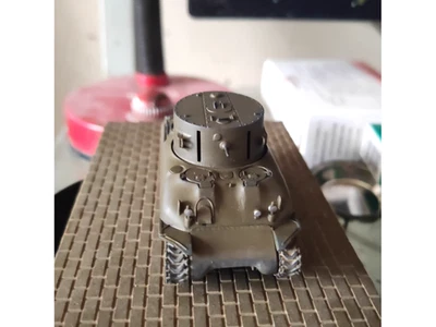 1/72 Us Sherman Tank Searchlight Painted Finished Model - Image 1 of 4