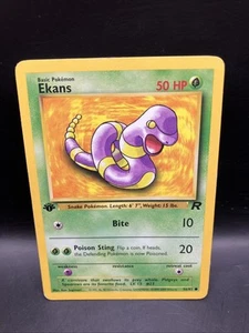 Ekans 56/82 Team Rocket Regular - Picture 1 of 2