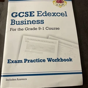 GCSE Business Edexcel Exam Practice Workbook (includes Answers): superb for the - Picture 1 of 3