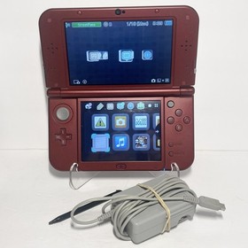 New Nintendo 3DS XL Red Console US Model (PLS READ Damage) Tested! With Stylus 