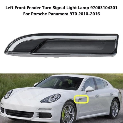 Left Front Fender Turn Signal Light Lamp For Porsche Panamera 970 2010-2016 - Image 1 of 4