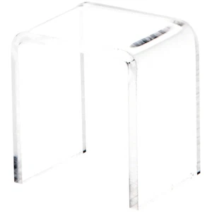 Plymor Clear Acrylic Vertical Square Display Riser, 1.5" H x 1.38" W x 1" D - Picture 1 of 1