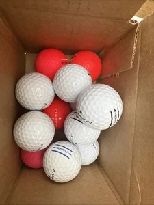 12 AAAAA Used Maxfli Softfli multi-colored golf balls - Picture 1 of 1
