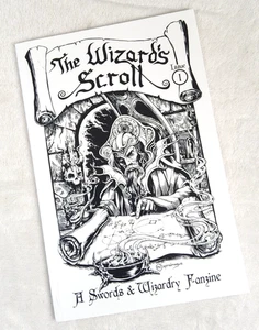 Seattle Hill Games Wizard's Scroll #1 RPG Fanzine 2016 OSR NM Mint - Free Ship - Picture 1 of 4