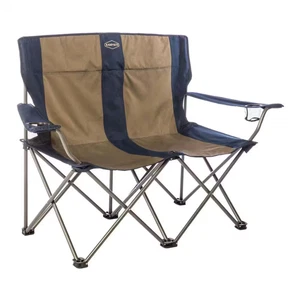 Outdoor Tailgating Camping Doppel Klappbarer Rasenstuhl (2 Personen) - Bild 1 von 12