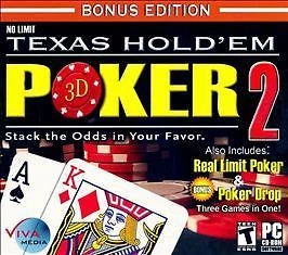 No Limit Texas Hold'em 3D Poker 2: Bonus Edition (PC, 2006)  - Image 1 of 1