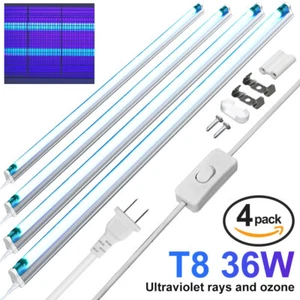 T8 Röhre KeimtöTende Lampe Sterilisationslampe Uv-KeimtöTende mit Ozon 120cm - Bild 1 von 22