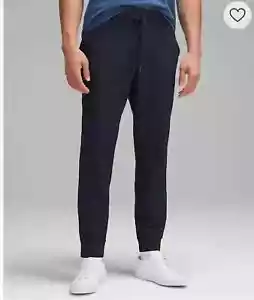 Pantalone Jogger Lululemom ABC True Navy Uomo Nuovo Con Etichetta $128 Large - Foto 1 di 7