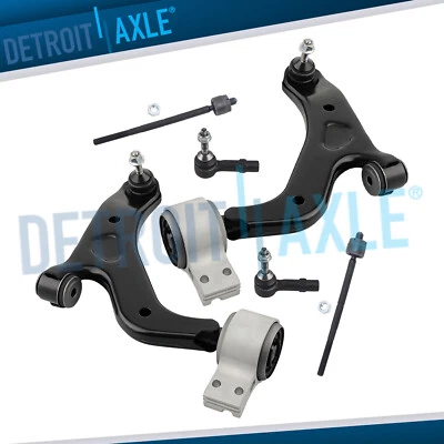 AWD Front Lower Control Arms Tie Rods for 2008 - 2009 Ford Taurus Mercury Sable - Image 1 of 4