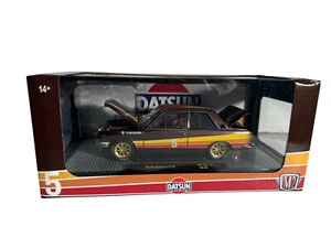 2024 M2 Machines 1970 DATSUN 510 (#5) Yokohama 1:24 Scale Diecast - Picture 1 of 4