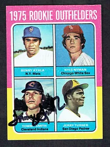Tommy Smith #619 signed autograph auto 1975 Topps MINI Baseball Trading Card - Picture 1 of 1