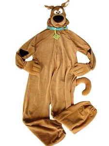 Scooby Doo Adult Deluxe Costume Brown 1-Piece Rubies Jumbo Plush Head OSFM - Picture 1 of 7