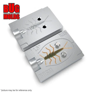 Bait DIY Fishing Mold Soft Plastic Baits Lure Plastisol Bass StoneFly - Picture 1 of 3