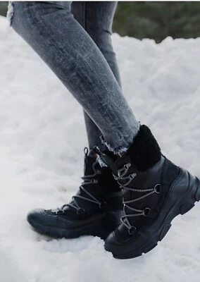 Pajar Women's Megalight Hiking Boot Bootie, Black  41 EU/10 M US - Image 1 of 4