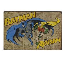 Garage Retro Metal Tin Sign Plaque Club Café Wall Décor Art Batman & Robin Hero