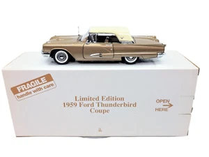 1/24 L.E 1959 Ford Thunderbird Coupe Diecast Model Rare Color Danbury Mint - Picture 1 of 5