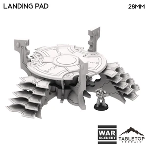 Space Elves Staircase Landing Pad - Space Elves Grimdark Wargaming - Picture 1 of 5
