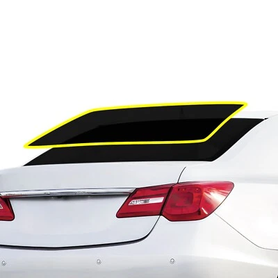 Película de tinte de ventana nano cerámica precortada para parabrisas trasero se adapta a Acura RLX 2014-2020 Foto 1 de 4