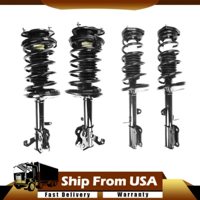 Conjunto completo de puntal cargado FCS DELANTERO Y TRASERO para Toyota Corolla 1993-2002 Foto 1 de 4