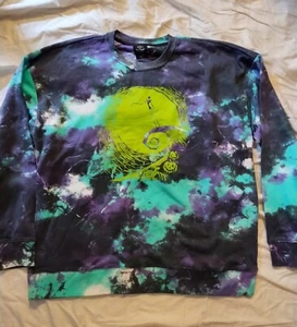Nightmare Before Christmas Tye Dyed XL Sweatshirt - Picture 1 of 4