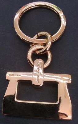 Salvatore Ferragamo key ring pink gold - Image 1 of 4