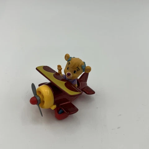 Vintage Disney Super Baloo Aircraft Toy 2 1/4"x2" 1993 Metal & Plastic Cover