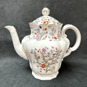 *RARE* Spode SHANGHAI Coffee Pot with Lid - Picture 1 of 8