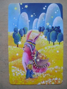 Tarjeta Promocional "Conejo Rosa" para Dixit (Libellud) Juego del Año 2010 - Imagen 1 de 2