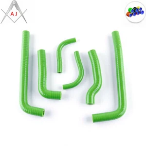 For 1999-2006 GAS GAS EC 200 250 300 Silicone Radiator Coolant Hoses Kit Green - Foto 1 di 9