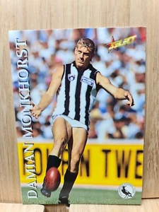 DAMIAN MONKHORST🏆1995 Select #106 MAGPIES AFL Trading Card 🏆FREE POST - Picture 1 of 2