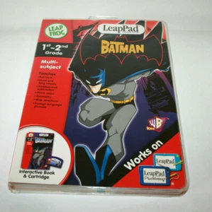 Leap Frog LEAPPAD 2004 DC Batman 1st-2nd Grade Multi-Subject Cartridge /Book - Picture 1 of 3
