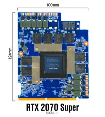 Clevo P750TM1/P775TM1; NVIDIA RTX 2070 Super; N18E-G2R; MXM3.1; GPU Upgrade Kit - Image 1 of 3