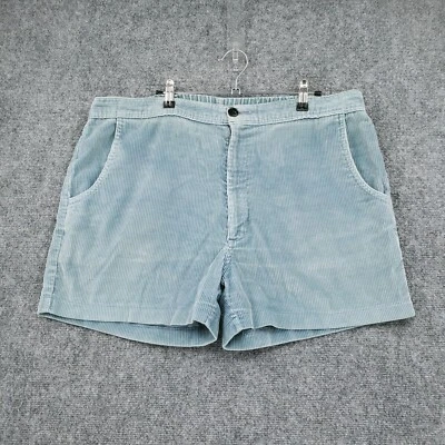 Bermudas de tiro alto vintage Woolrich Shorts para mujer 2XL 38 azul pana Foto 1 de 4