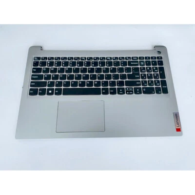 Nuevo reposamanos con teclado y panel táctil 5CB1H70405 para Lenovo IdeaPad 1 15ALC7 PLATA Foto 1 de 4