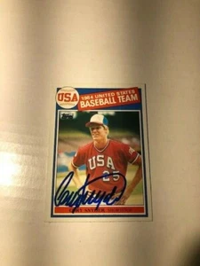 Cleveland Indians CORY SNYDER Signed Card - Picture 1 of 1