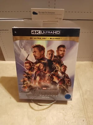 NEW Avengers Endgame 4K Full Slip SteelBook Blu-ray [2019](Korea) Ships Next Day - Image 1 of 4
