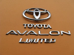 05 06 07 08 09 10 TOYOTA AVALON LIMITED REAR LID EMBLEM LOGO BADGE SIGN A45636 - Bild 1 von 5