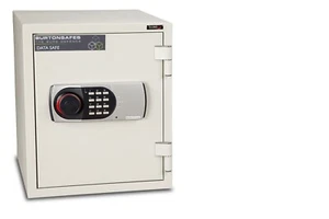 BURTON SAFES 60 MINUTE FIRE AND DATA PROTECTION SAFE WITH ELECTRONIC LOCKING - Picture 1 of 4