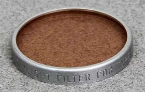 Series V 5 30mm Drop-In Filter KODAK WRATTEN 85C Orange Color Correction USA - Picture 1 of 1