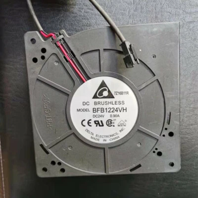 DELTA BFB1224VH 12032 12CM 24V 0.9A  2-PIN turbofan Cooling Fan - Image 1 of 2