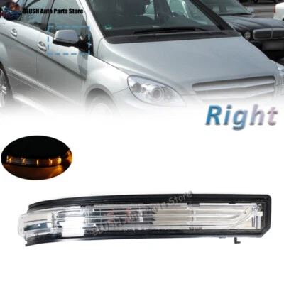 Luz de señal de giro del espejo retrovisor lateral derecho para Mercedes-Benz W169 W245 A160 A200 Foto 1 de 4